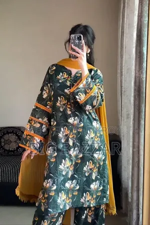 প্রিমিয়াম কটন রেডিমেড ৩ পিস