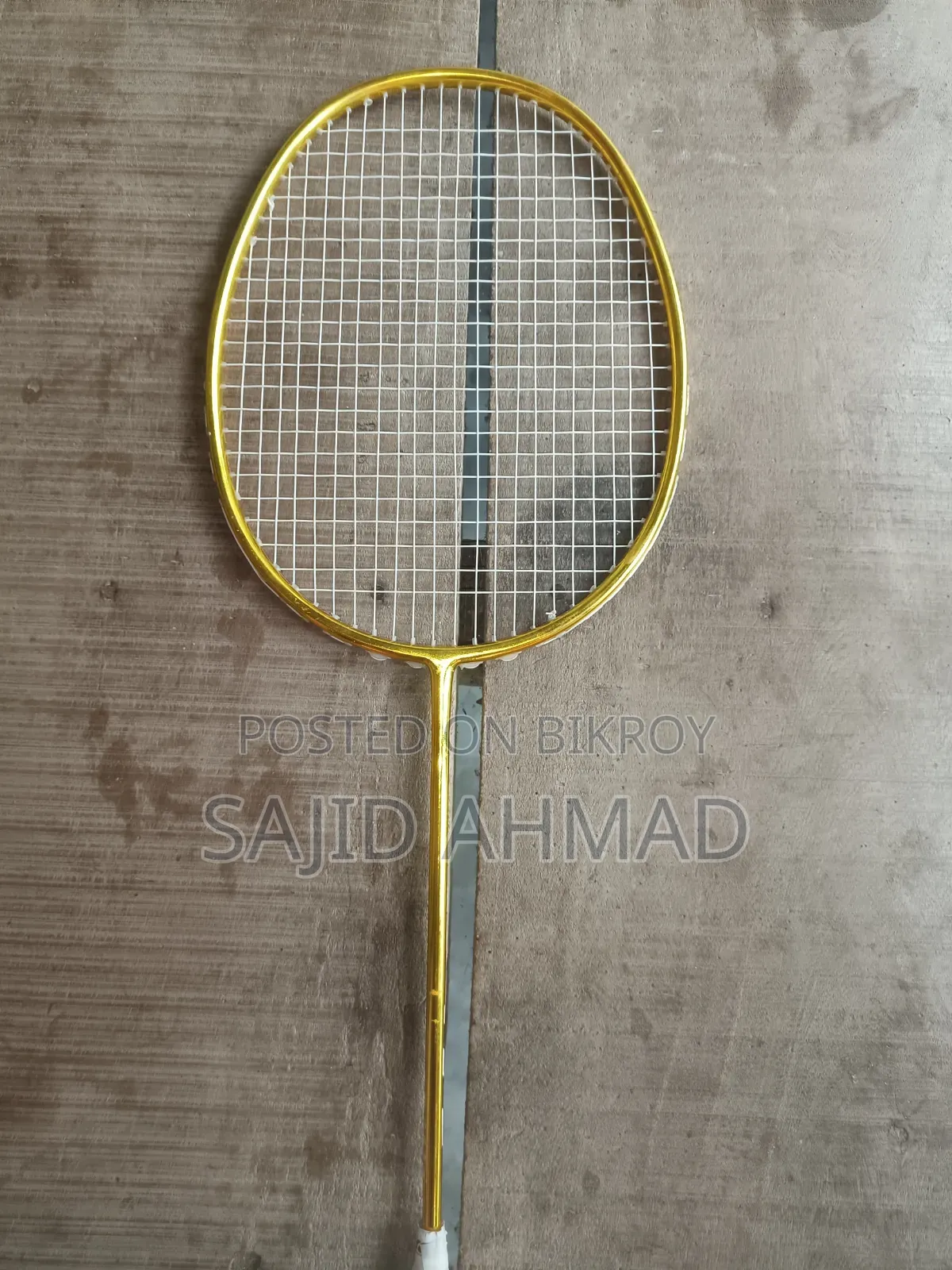 Oval Frame Racket