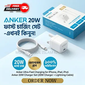Anker 20W Fast Original PD Charger With Lightning Cable