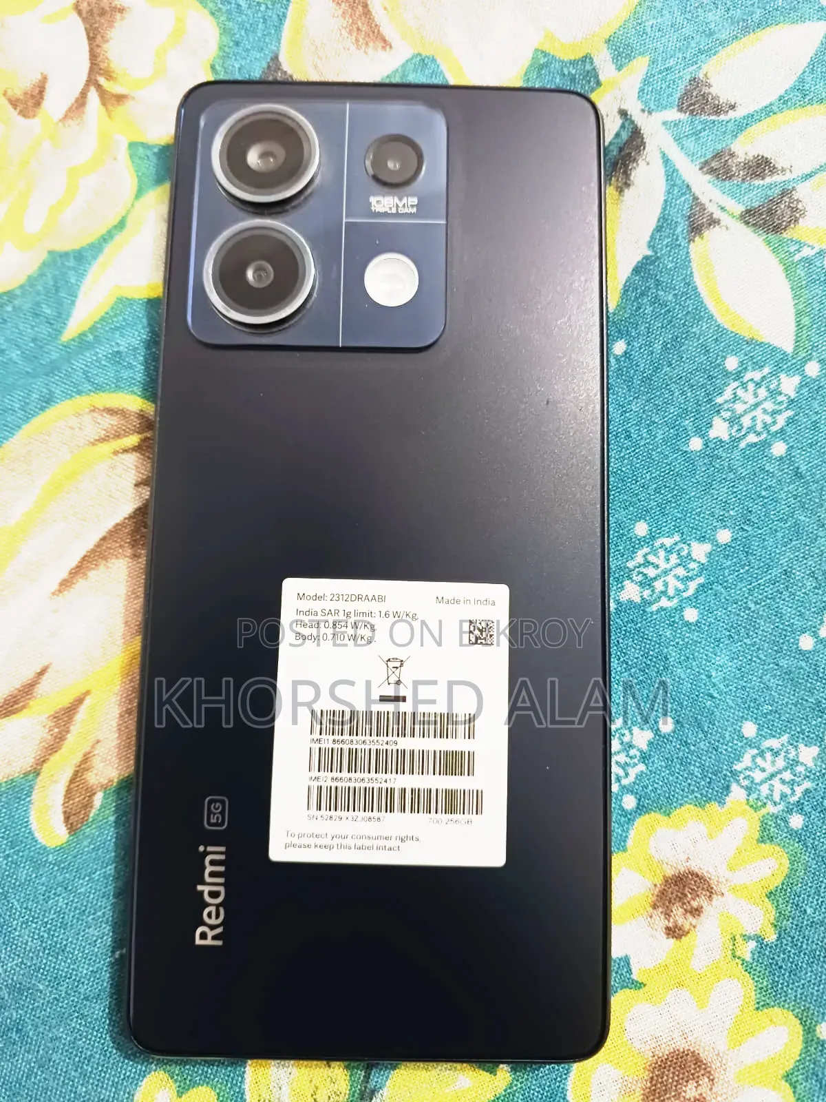 Xiaomi Redmi Note 13 256 GB Black