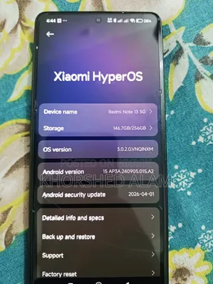 Xiaomi Redmi Note 13 256 GB Black