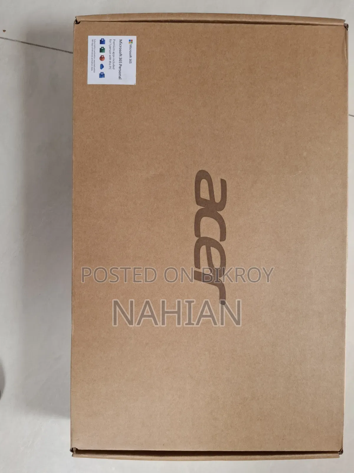 New Laptop Acer Aspire 3 4GB Intel SSD 128GB