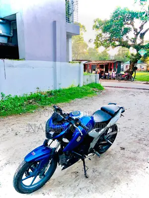 New TVS Apache 160 4V 2019 Blue