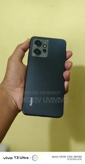 শাওমি রেডমি নোট ১২ ১২৮ জিবি ব্ল্যাক