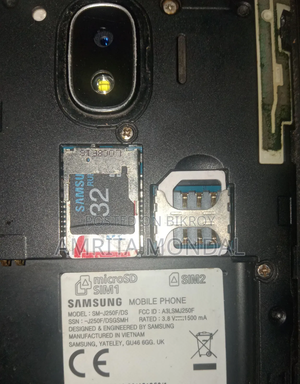 Samsung Galaxy J2 Prime 8 GB Black