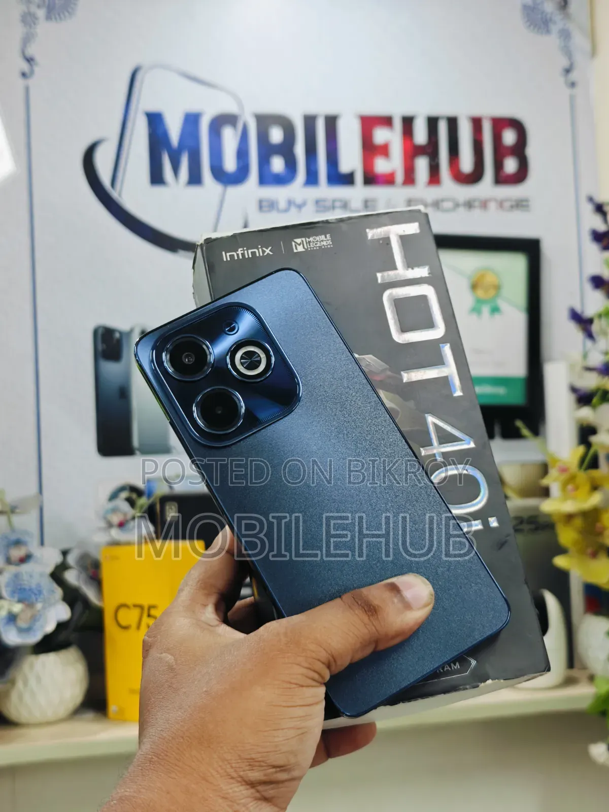 Infinix Hot 40i 128 GB Black