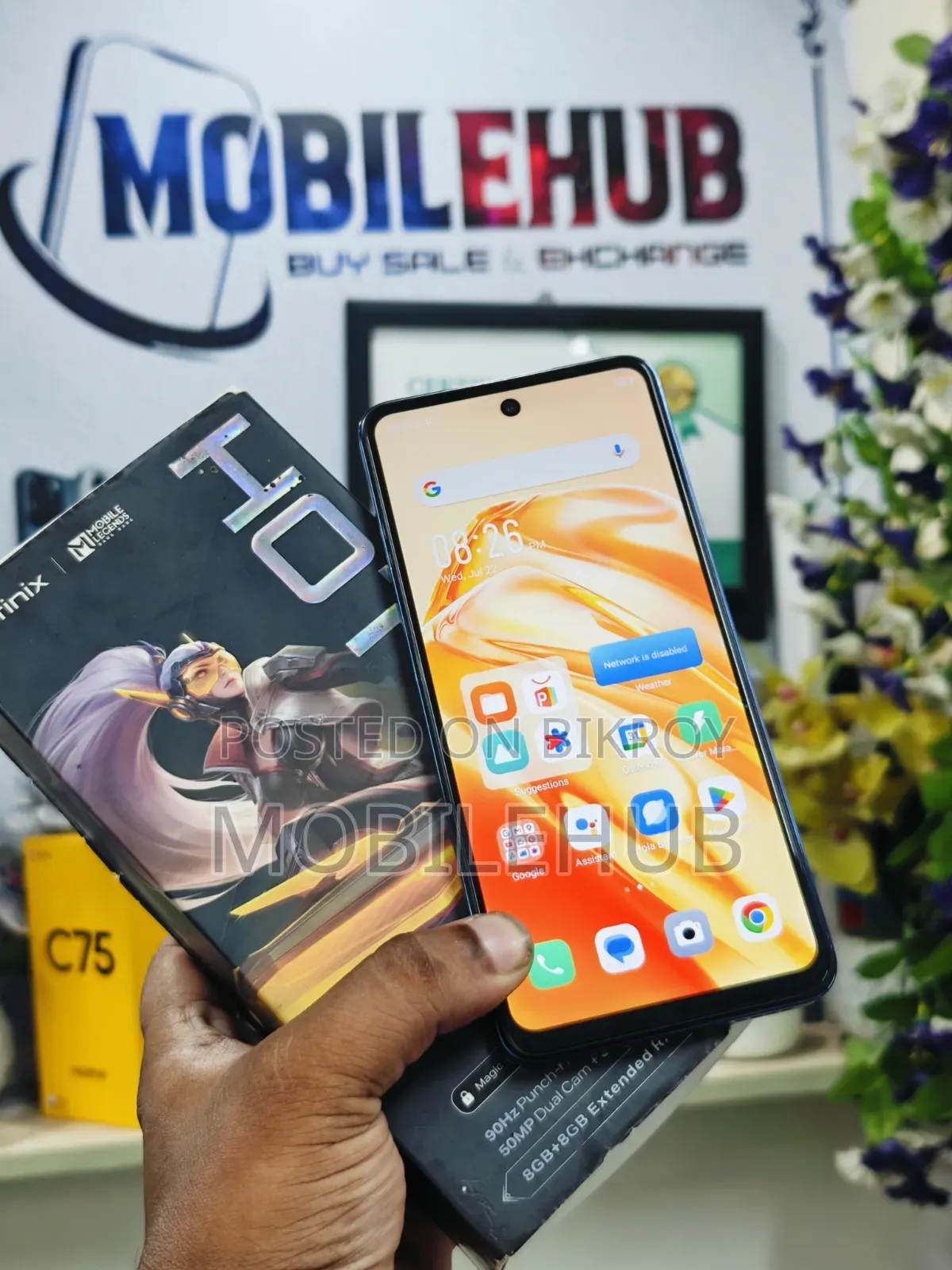 Infinix Hot 40i 128 GB Black
