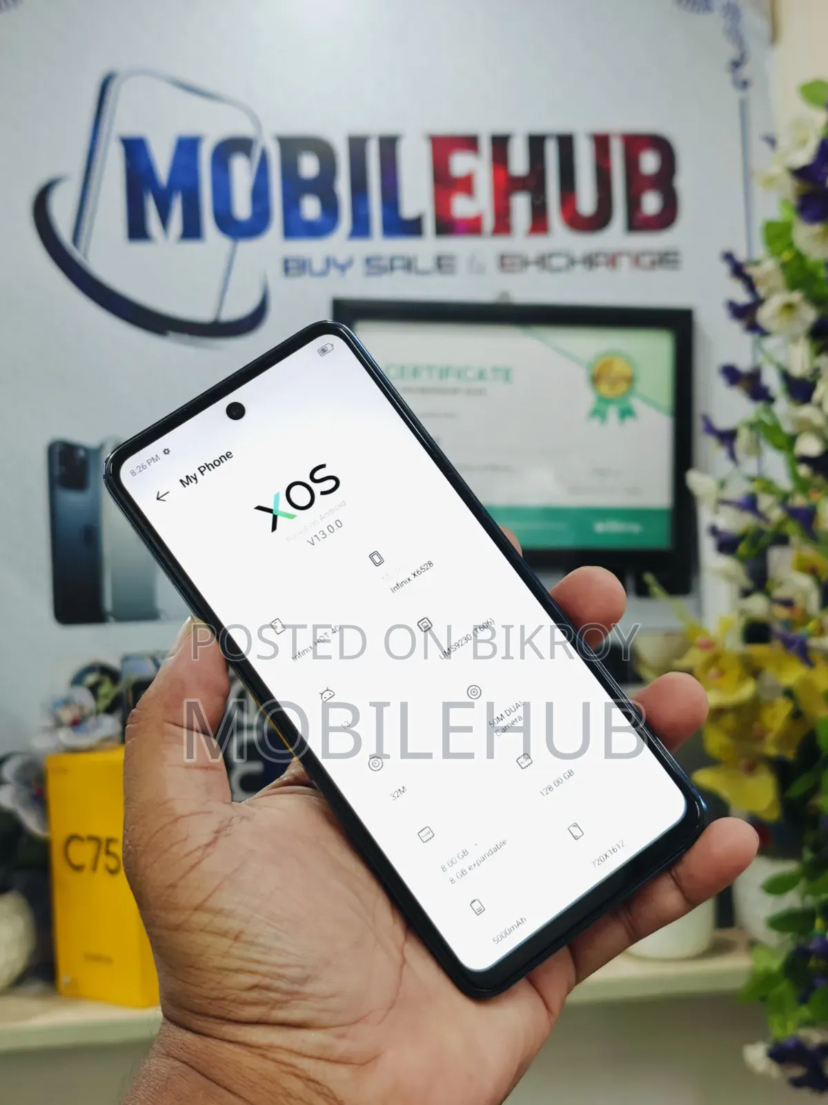 Infinix Hot 40i 128 GB Black
