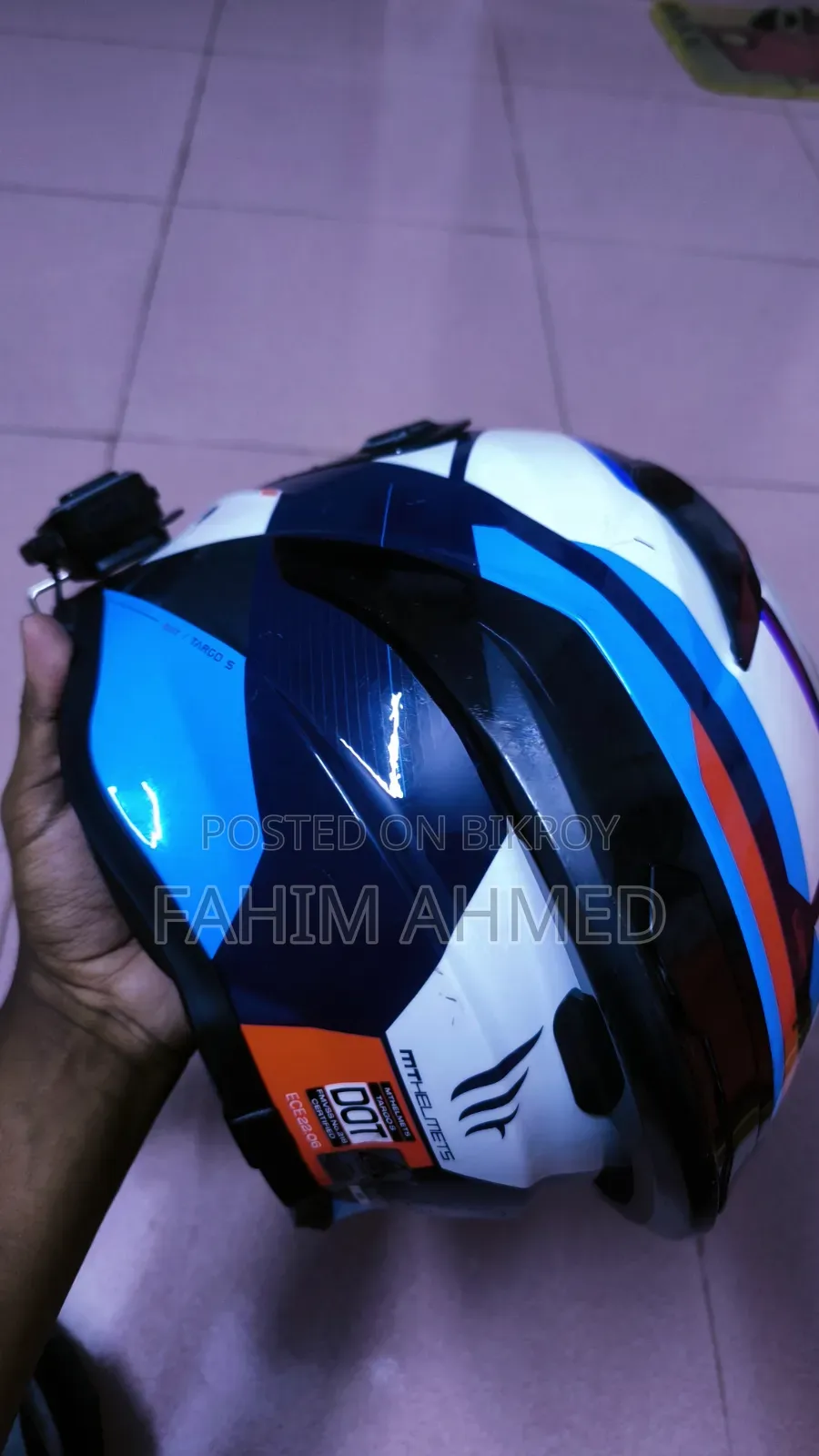 Mt Targo S Kay Helmet Used
