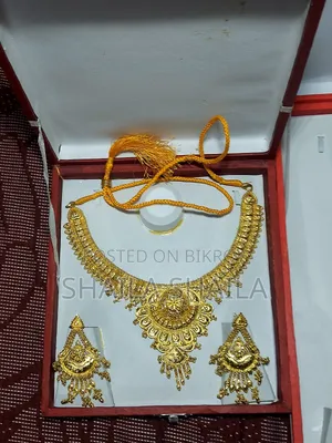 Gold Plated Jewellery (New) Including Sita Har, Necklace, Earrings