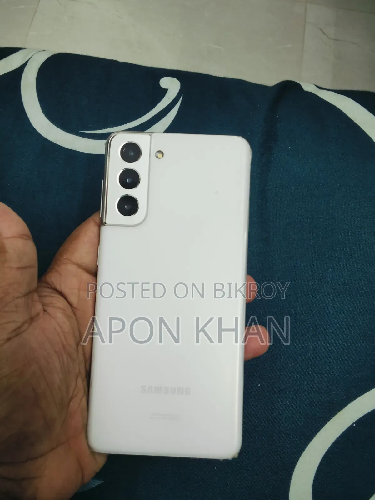 স্যামসাং গ্যালাক্সি এস২১ ৫জি ১২৮ জিবি সাদা