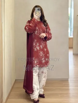 Cotton Dress With Skin Print