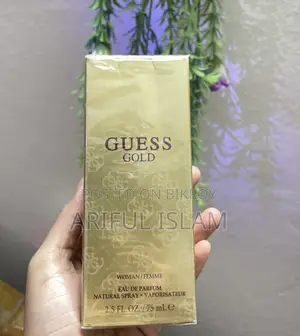 Guess Gold Woman / Femme Eau De Parfum Natural Spray • 75 Ml