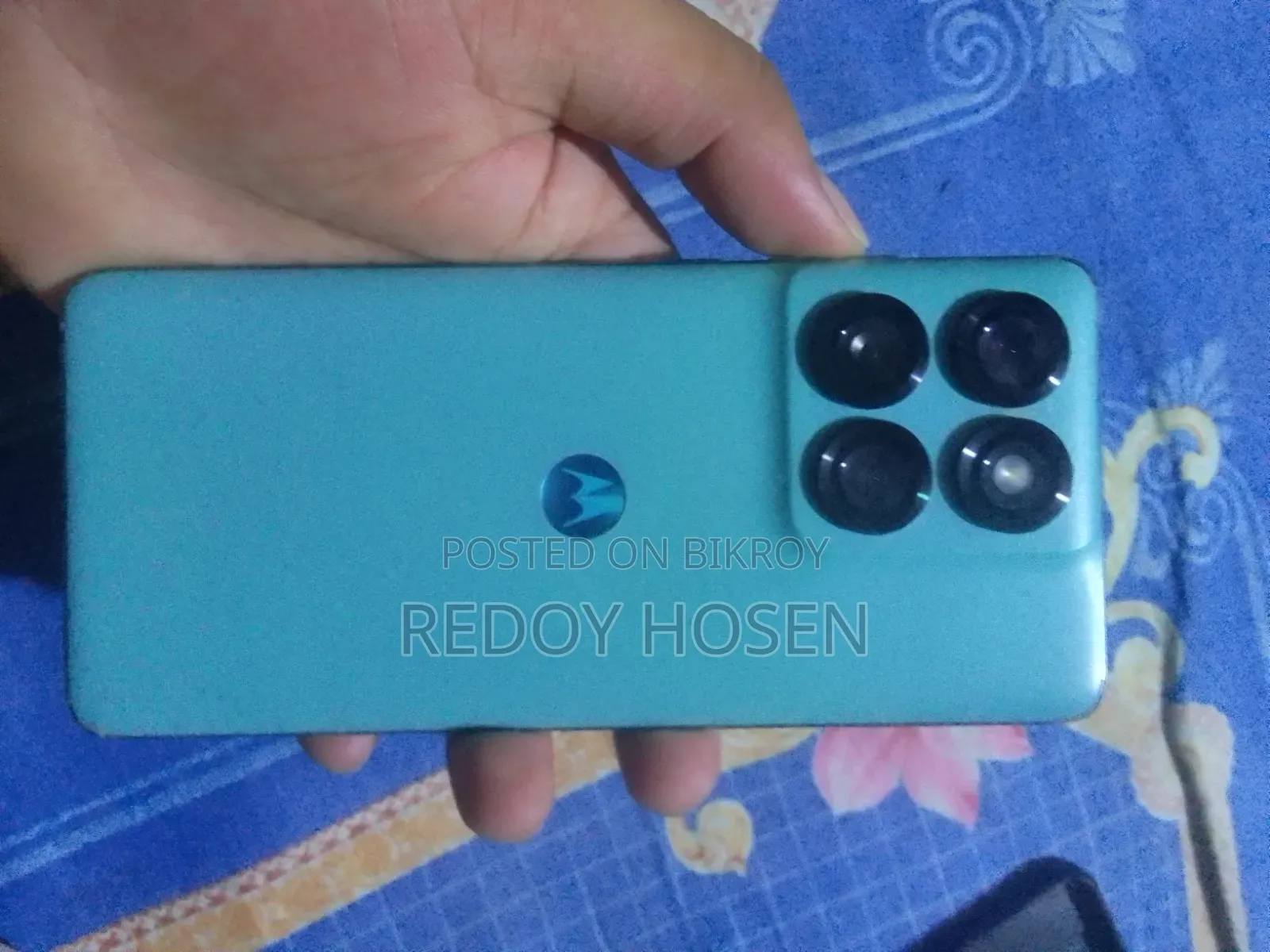 মোটরোহেলা এজ ৬০ ফিউশন ২৫৬ জিবি নীল