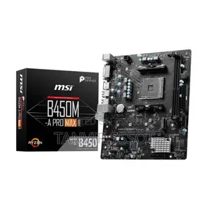 Msi B450m-a Pro Max Ii Amd Am4 Motherboard