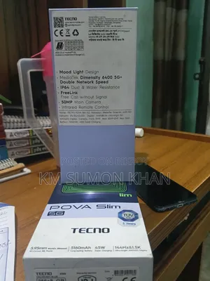 Tecno Pova Slim 5G 256 GB Blue