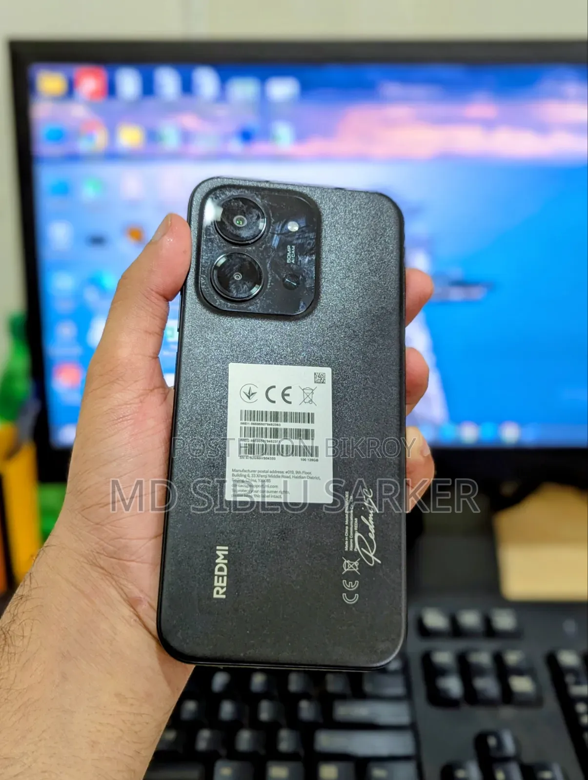 New Xiaomi Redmi 15C 4G 128 GB Black