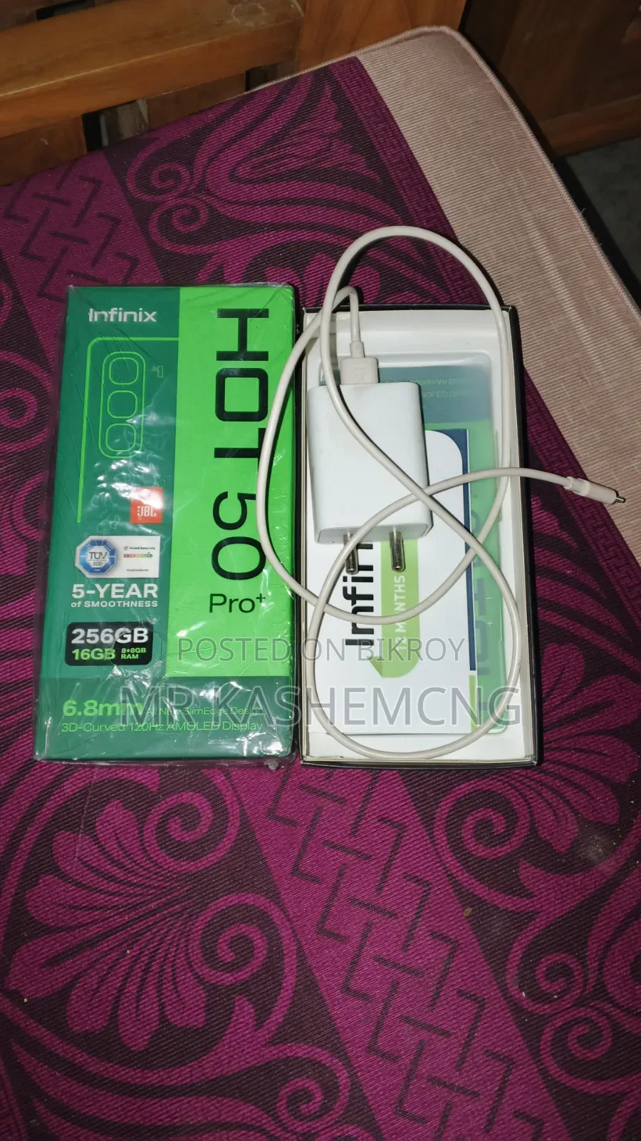 Infinix Hot 50 Pro+ 4G 256 GB Black