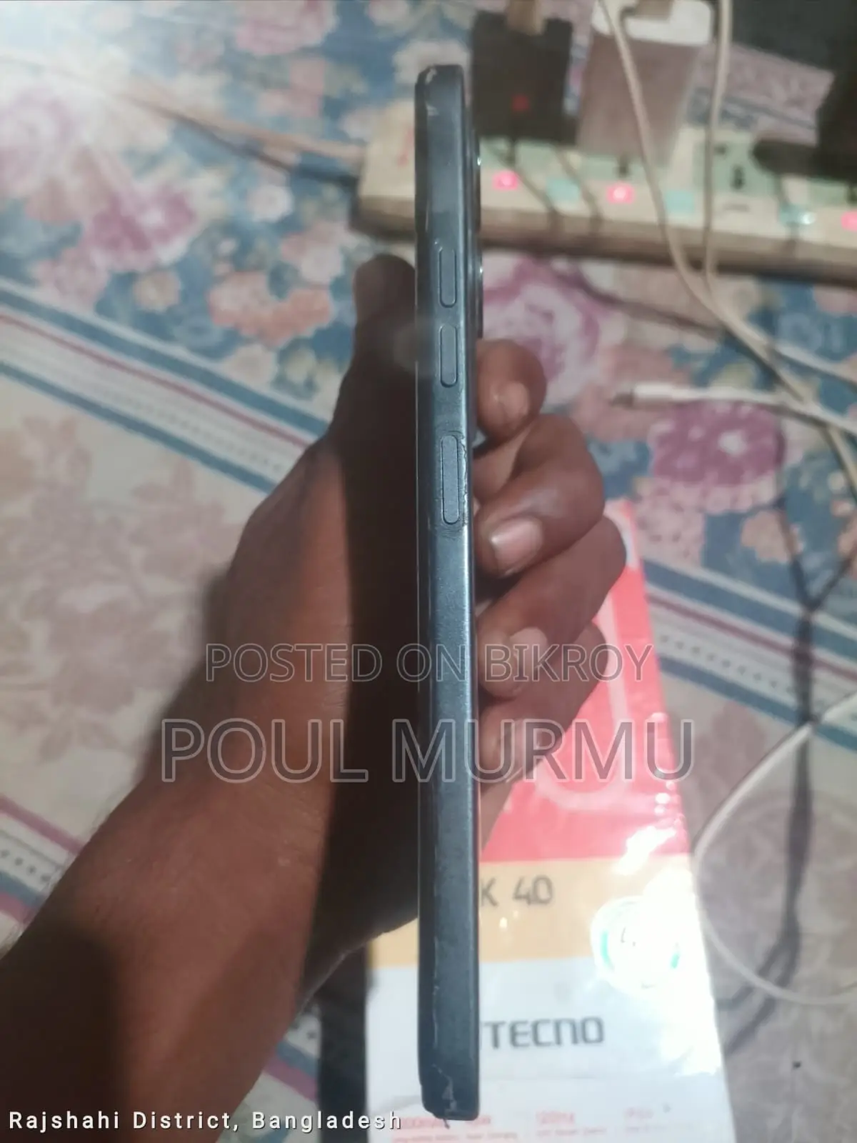 টেকনো স্পার্ক ৪০ ১২৮ জিবি ব্ল্যাক