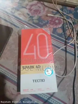 টেকনো স্পার্ক ৪০ ১২৮ জিবি ব্ল্যাক