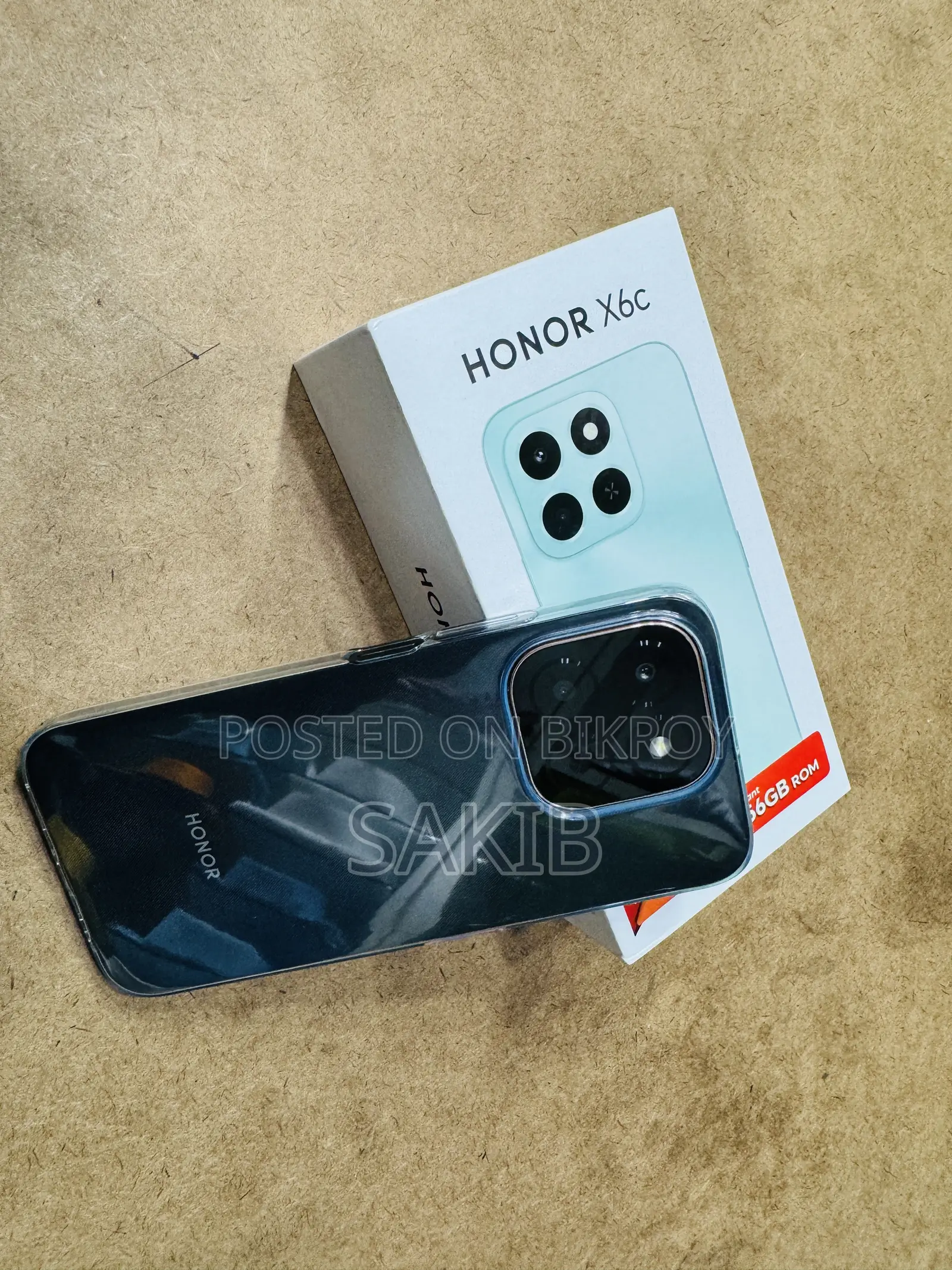 Honor X6C ২৫৬ জিবি কালো