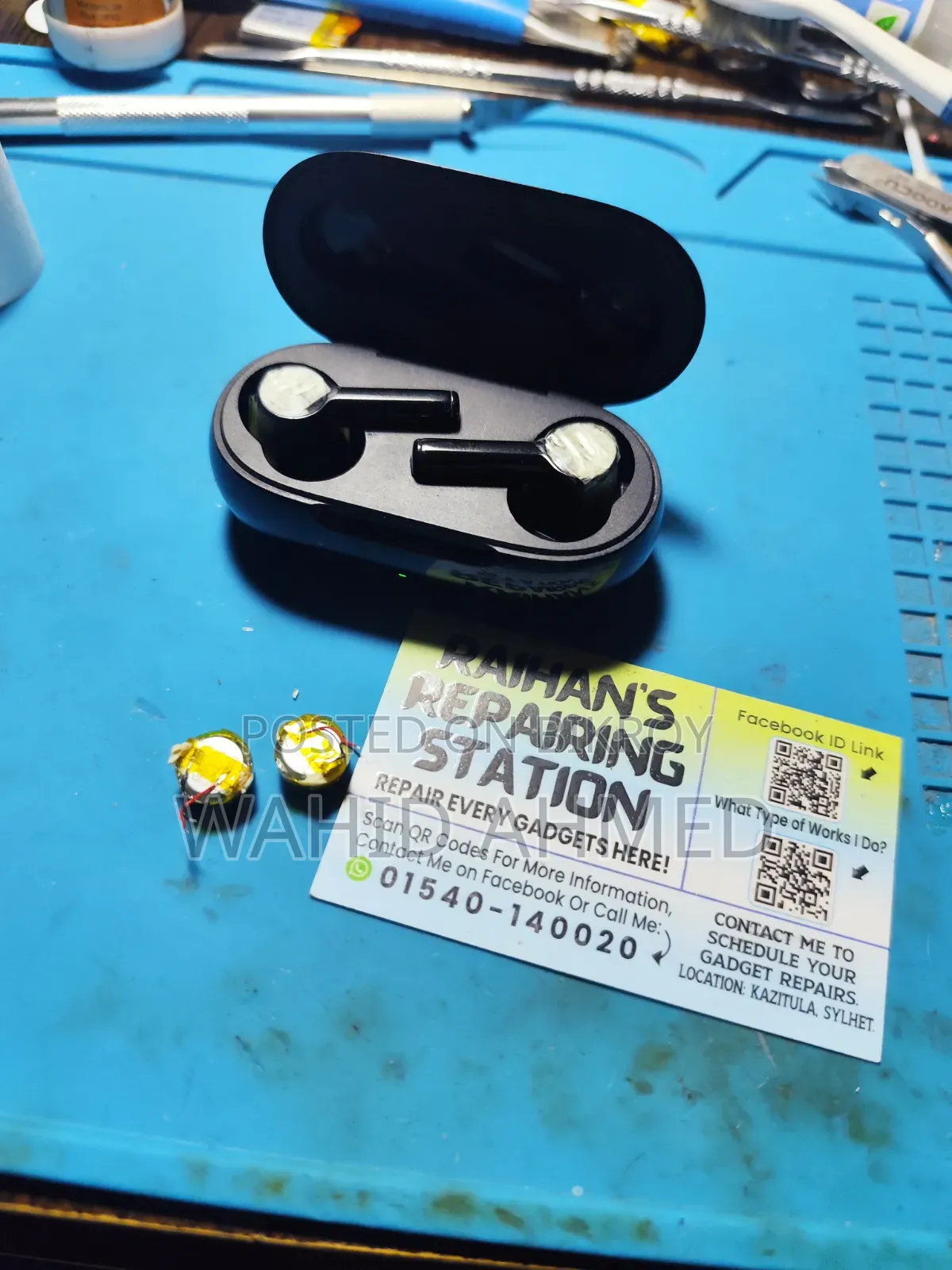 সকল ধরণের গেজেট আইটেম রিপেয়ার করা হয় Raihan's Repairing Station - এ