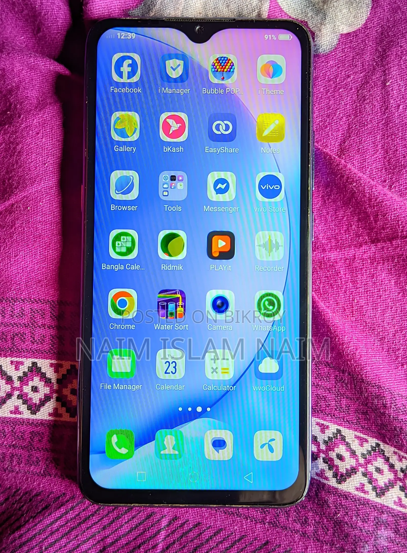 Vivo S1 128 GB Blue