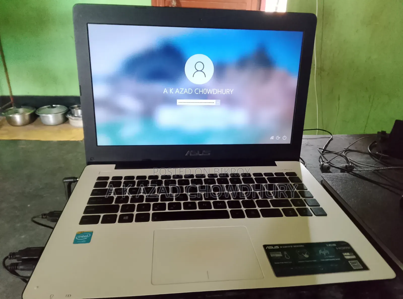 Laptop ASUS X452EP 4GB Intel Celeron SSD 128GB