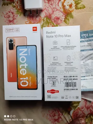 Xiaomi Redmi Note 10 Pro Max 128 GB Red