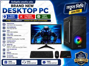 New Desktop Computer 8GB Intel Core i3 SSD 128GB