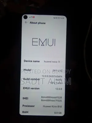Huawei Nova 7i 128 GB Blue
