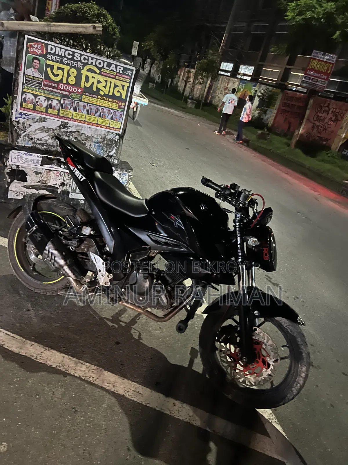New Suzuki Gixxer 2026 Black