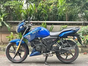 টিভিএস আপাচি আরটিআর ১৬০ টুভি ২০১৯ নীল