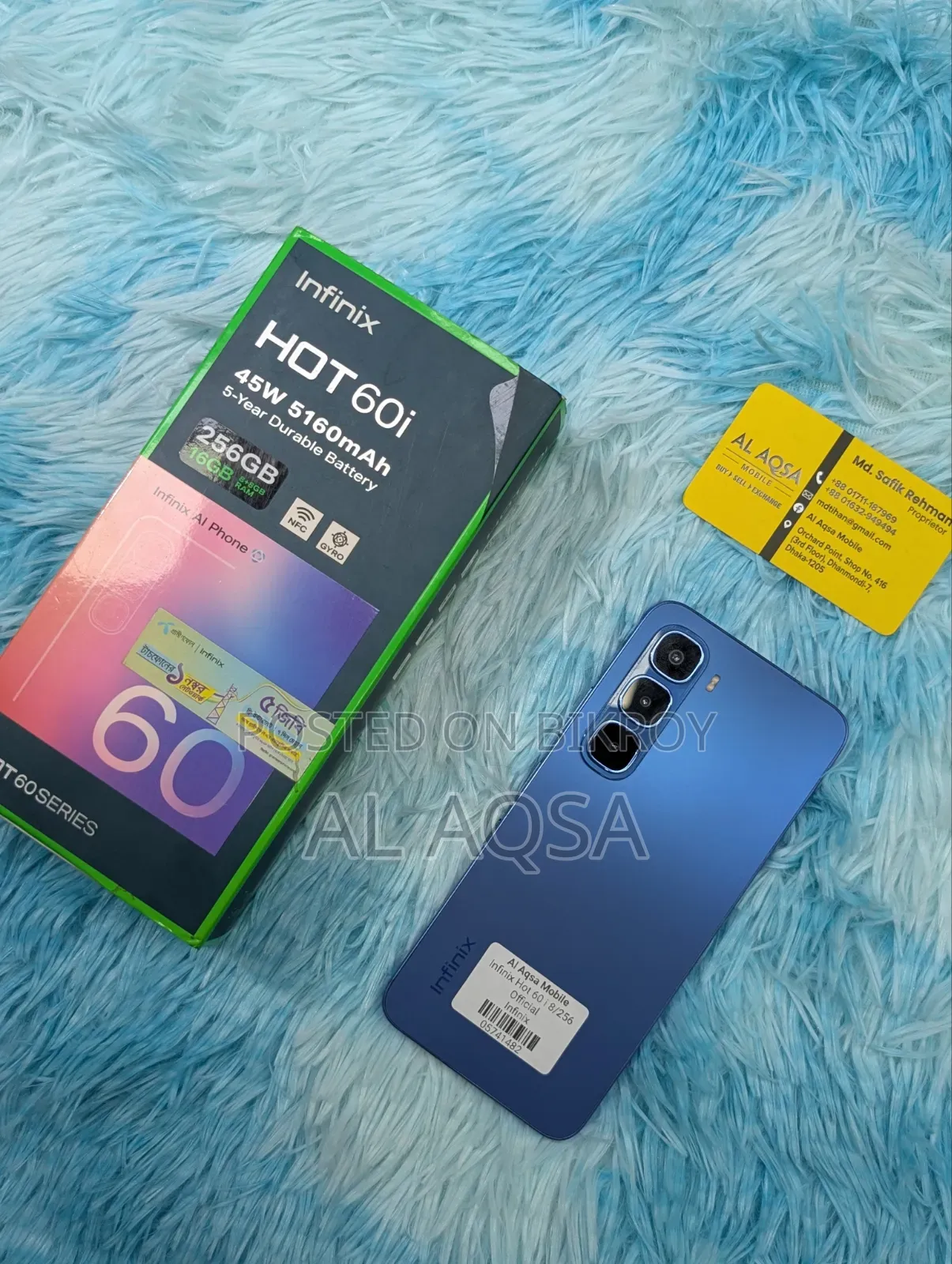Infinix Hot 60i 256 GB Black