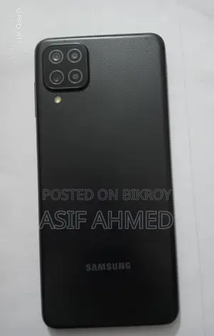 স্যামসাং গ্যালাক্সি এ১২ ৬৪ জিবি কালো