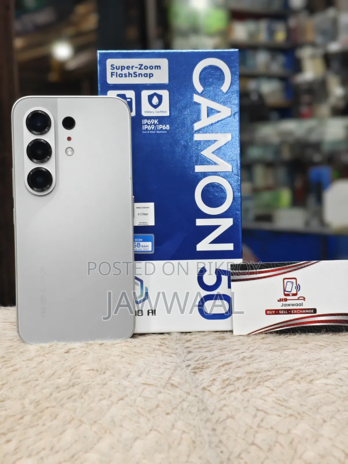 Tecno Camon 50 256 GB Silver