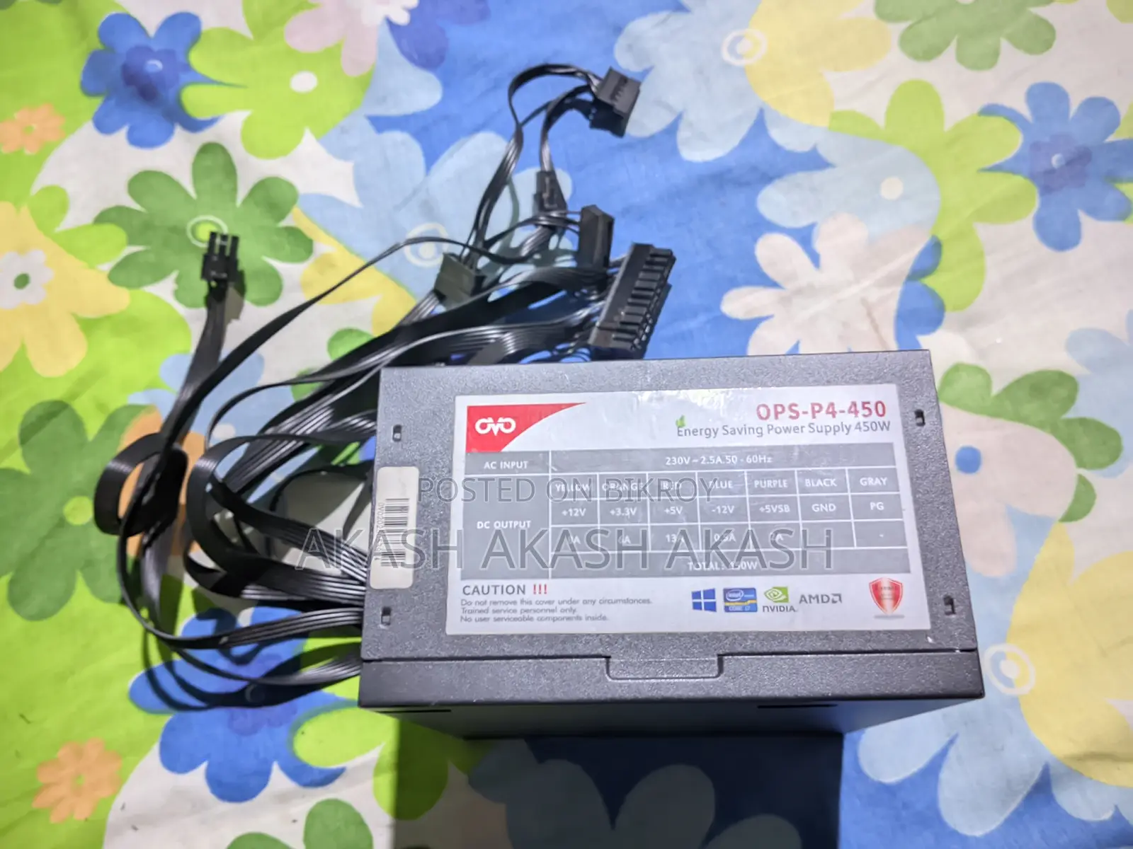 Ovo 450w Power Supply