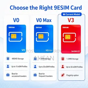 9eSIM V0 Physical eSIM Adapter | Android iPhone | 460KB