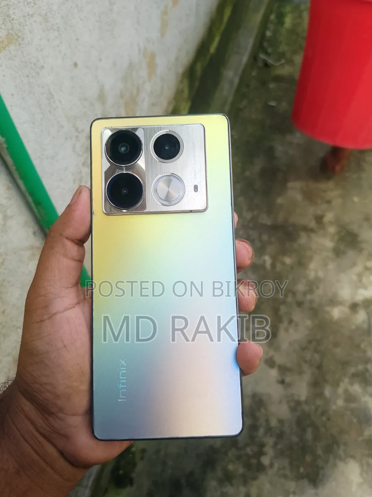Infinix Note 40 256 GB Silver
