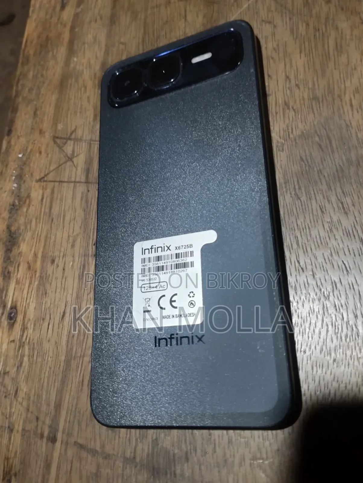 Infinix Smart 10 Plus 128 GB Black