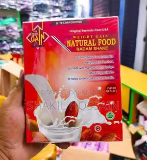 Weight Gain Natural Food Badam Shake Supplement