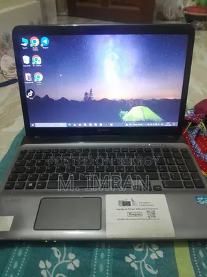 ল্যাপটপ সনি ভায়ো SVE1512W1E ৮জিবি ইন্টেল কোর আই সেভেন এইচডিসিপি+এসএসডি ৭৫০জিবি