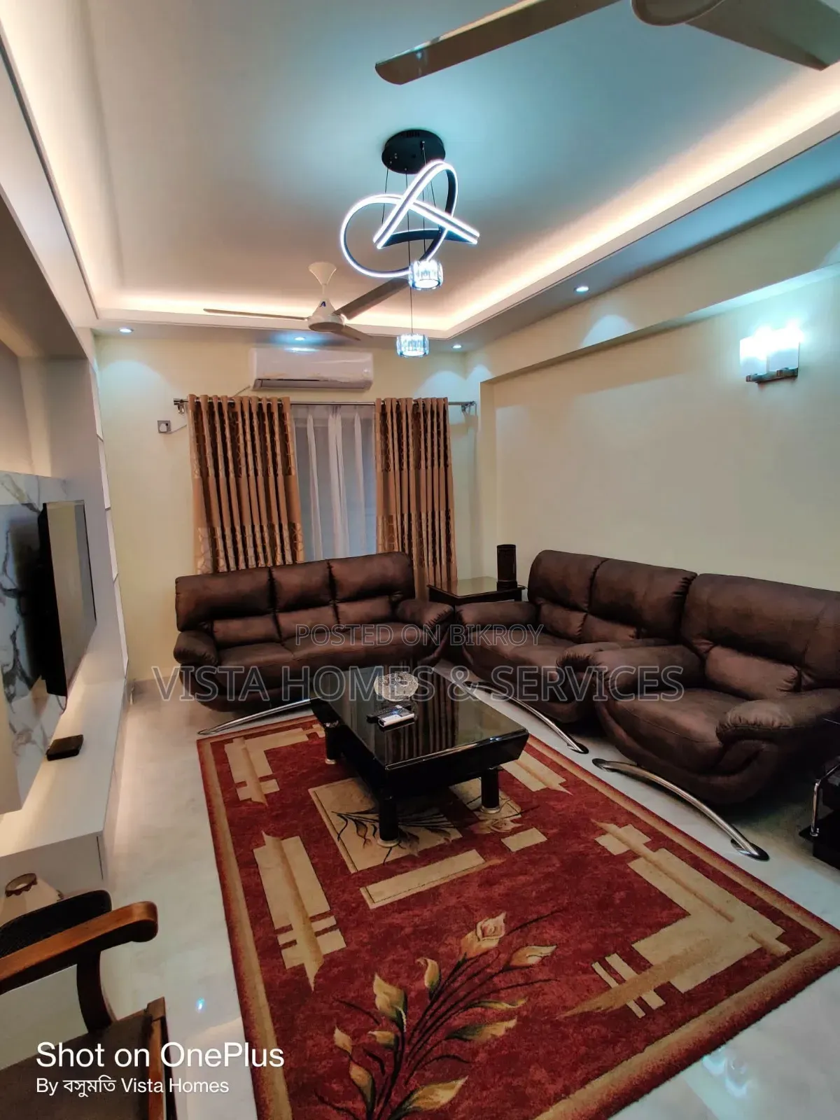 Furnished 3-Bedroom Apartment in Southeast Palace, Gulshan for rent