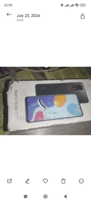 Xiaomi Redmi Note 11 128 GB Black
