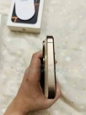 অ্যাপল আইফোন ১৬ প্রো ম্যাক্স ২৫৬ জিবি গোল্ড