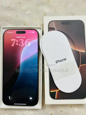অ্যাপল আইফোন ১৬ প্রো ম্যাক্স ২৫৬ জিবি গোল্ড