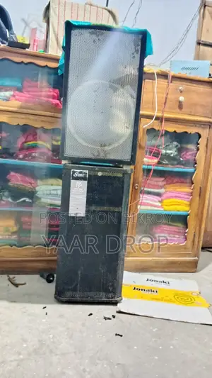 Two 12-inch Two-Tone Speaker Boxes for Sale