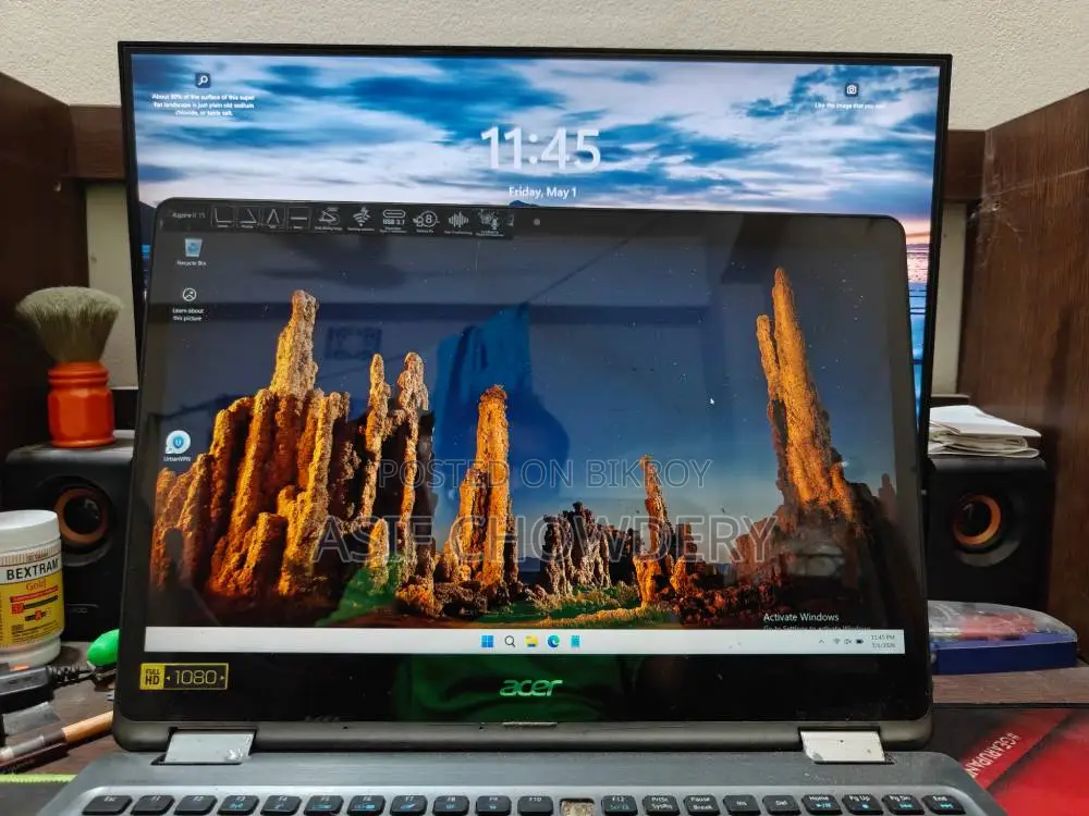 ল্যাপটপ এসার অ্যাসপায়ার R5-571t 8GB Intel Core i5 SSD 128GB
