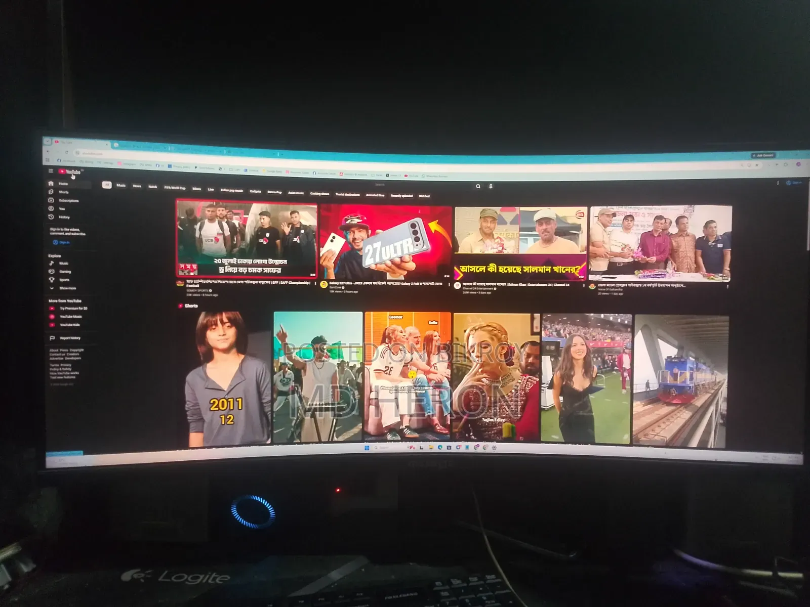 GIGABYTE G34WQC 34" 144Hz FreeSync Ultra Wide Gaming Monitor