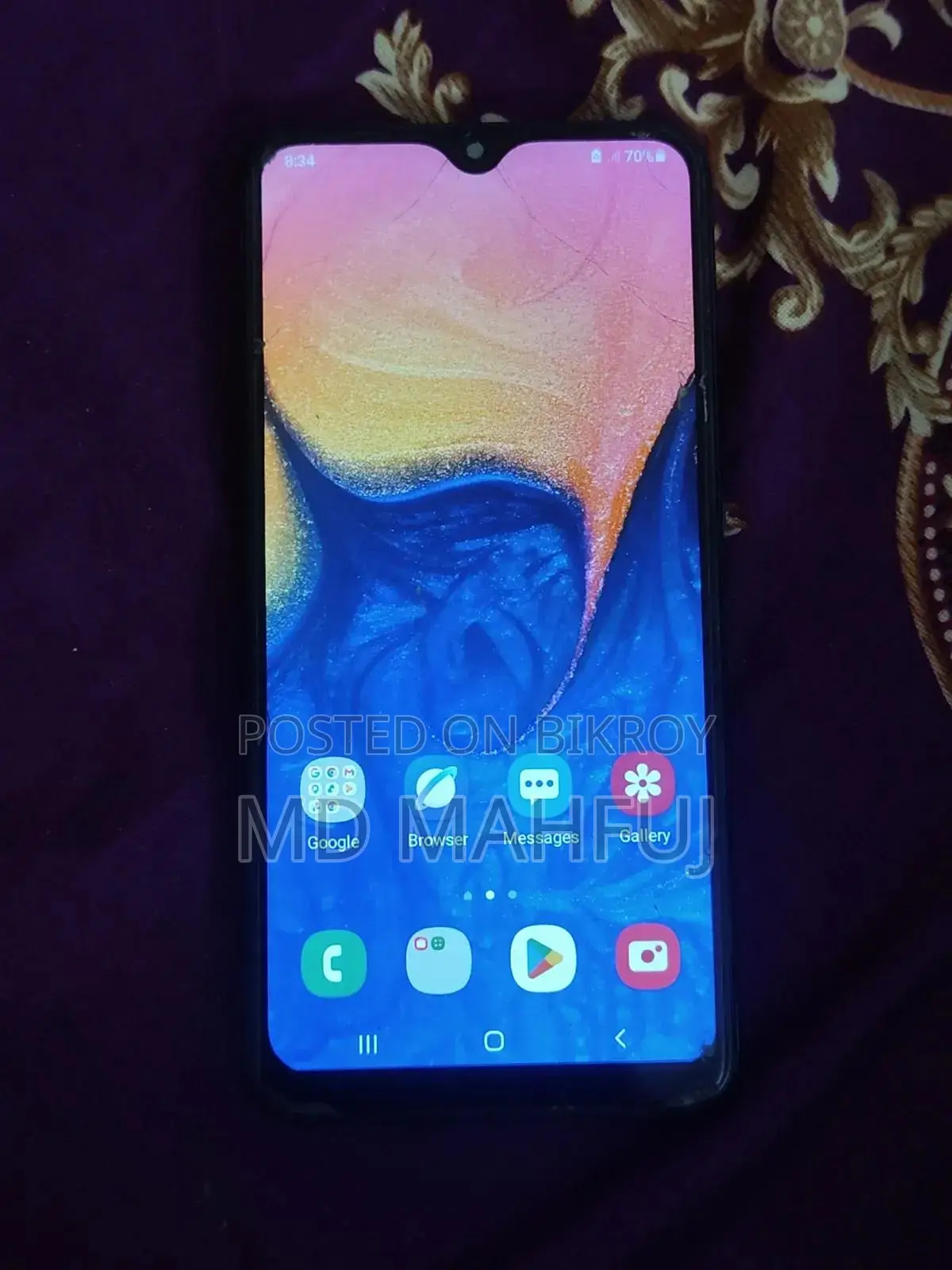 স্যামসাং এ১০ ৩২ জিবি কালো